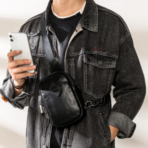 Fashion New Leather Men's Chest Bag
