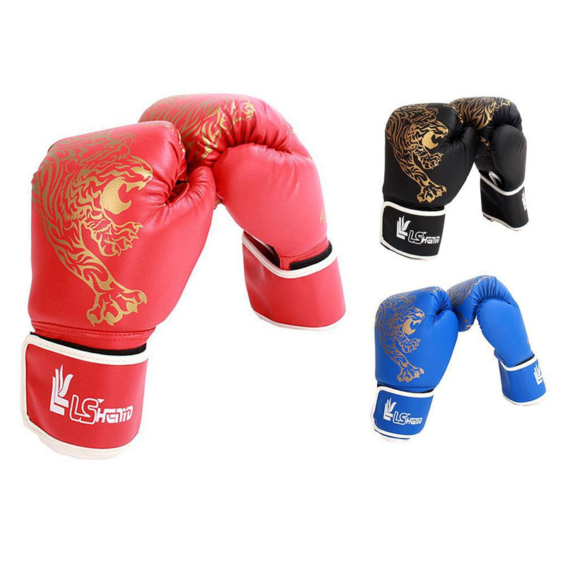Flame Tiger Figure Boxing Gloves Boxing Training Gloves - Image 2