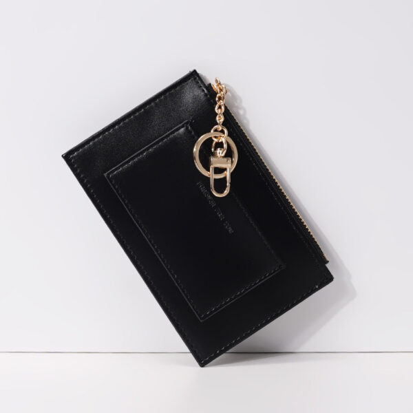 Small And Short Zipper Ultra-Thin Card Holder - Image 2