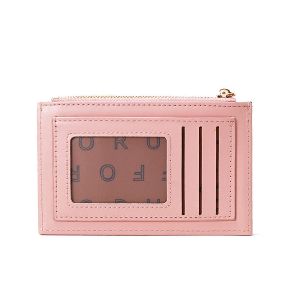 Small And Short Zipper Ultra-Thin Card Holder - Image 3