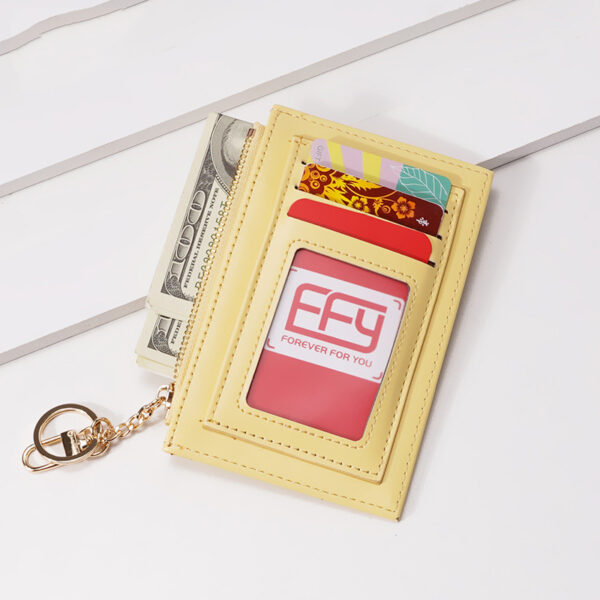 Small And Short Zipper Ultra-Thin Card Holder - Image 5