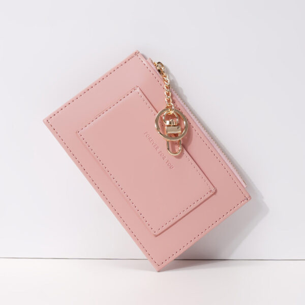 Small And Short Zipper Ultra-Thin Card Holder - Image 8