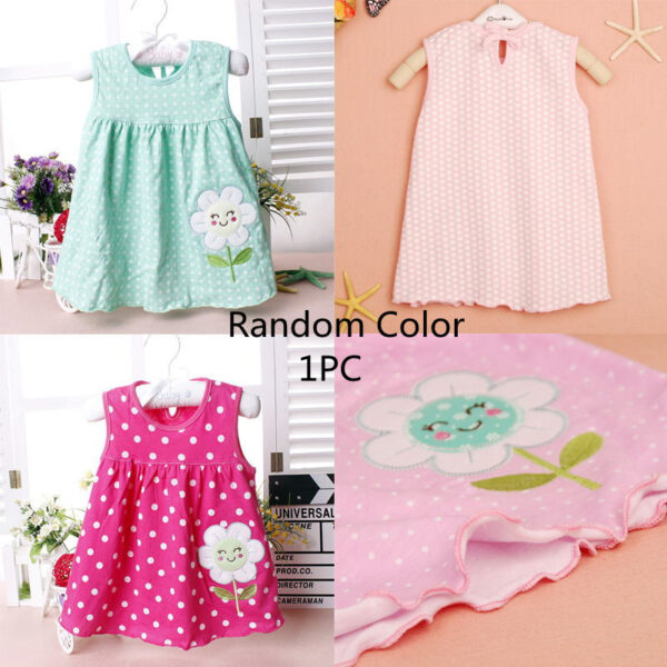 Girls Baby Dress Girls Summer Vest Princess Skirt Suspender Skirt Baby Children's Clothing Wholesale - Image 5