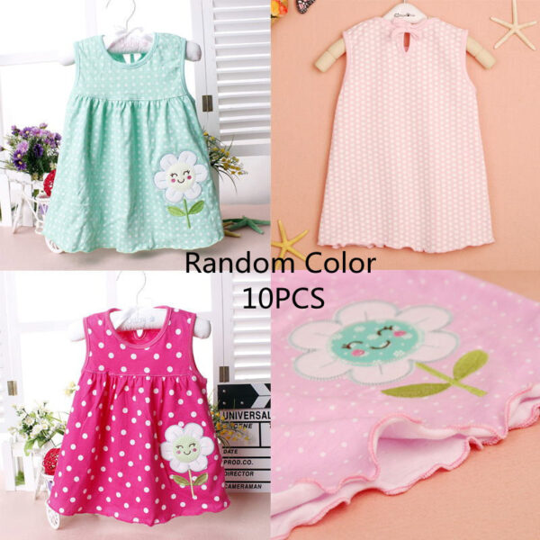 Girls Baby Dress Girls Summer Vest Princess Skirt Suspender Skirt Baby Children's Clothing Wholesale - Image 6