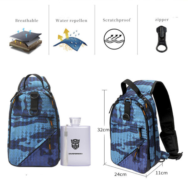 Multi Functional Portable Large Capacity Single Shoulder Fishing Bag - Image 2