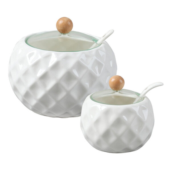 Kitchen ceramic seasoning jar - Image 3