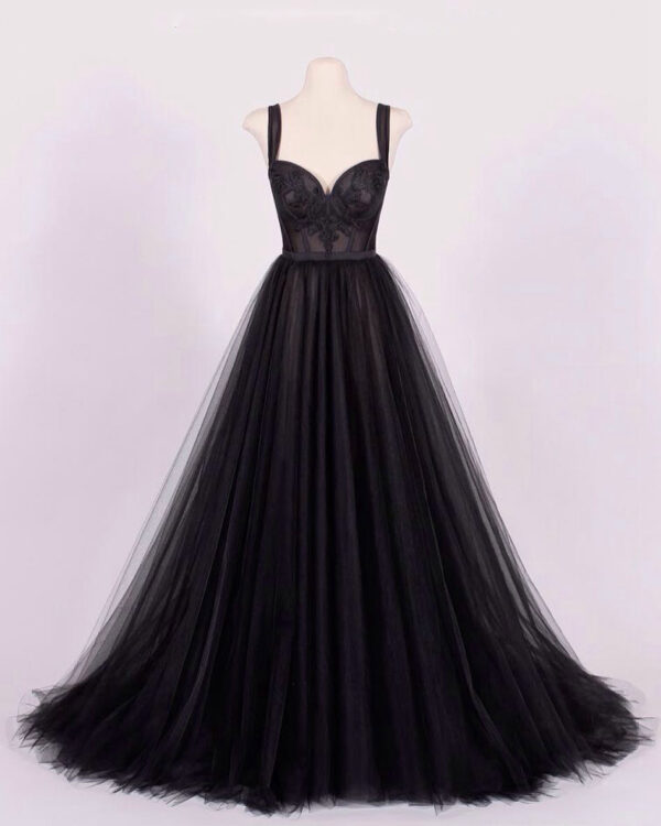 Long Dresses For Women Party Wedding Evening Spaghetti Strap - Image 2