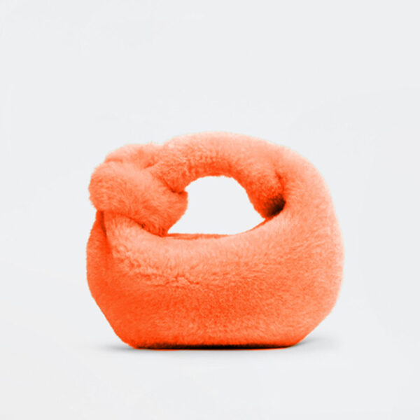 Women's Plush Cloud Pleated Underarm Bag - Image 5