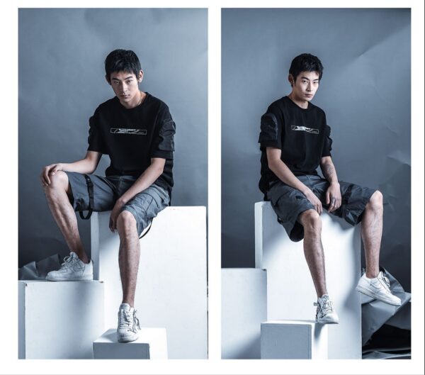 Functional Paratrooper Shorts Loose Overalls - Image 4