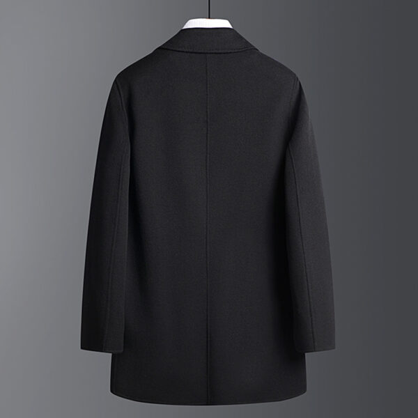 Thickened double-sided woolen coat with down liner - Image 2