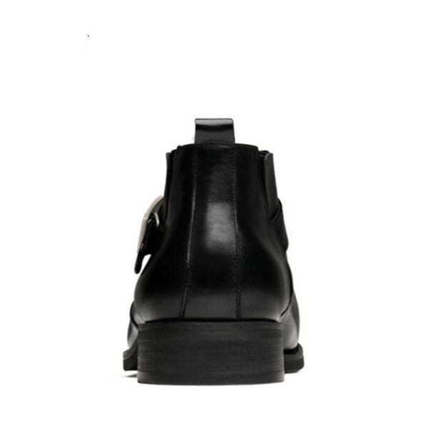British Men's Autumn And Winter High-top Leather Shoes Martin Boots - Image 3