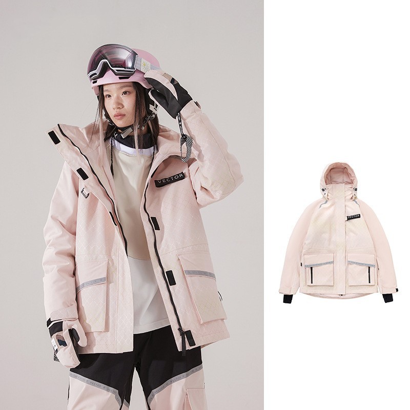 Loose Warm Windproof Waterproof Ski Suit For Men And Women - Image 3