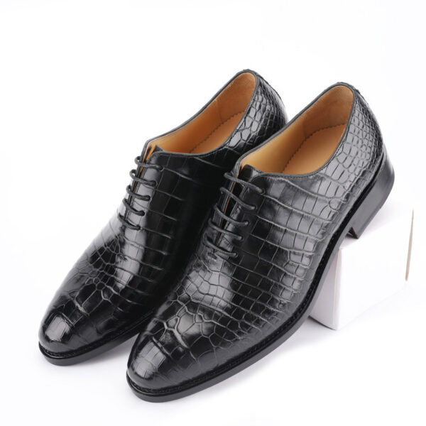 Fashion New High-end Leather Men's Shoes - Image 2