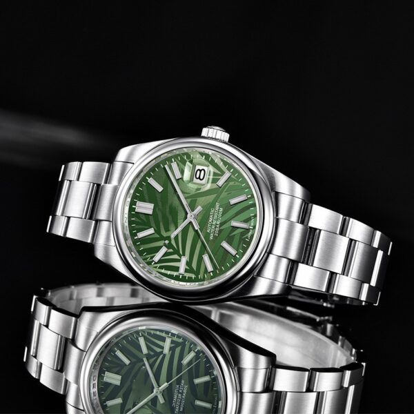 Jinggang Calendar Men's Mechanical Wrist Watch - Image 2