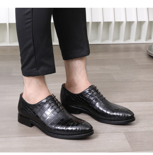 Fashion New High-end Leather Men's Shoes - Image 7