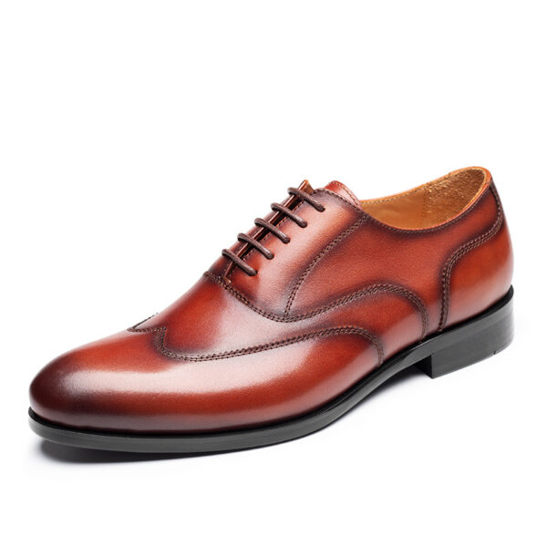 Cowhide Men's Shoes Formal Wear Business Men - Image 5