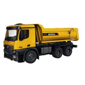 10 Channel All-alloy Remote Control Dump Truck  Engineering Dumping Locomotive Toy