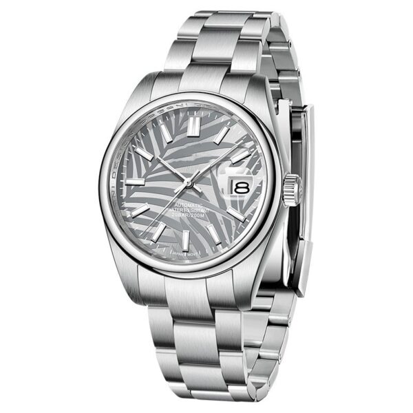 Jinggang Calendar Men's Mechanical Wrist Watch - Image 5