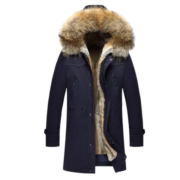 Long coat in fur liner - Image 3