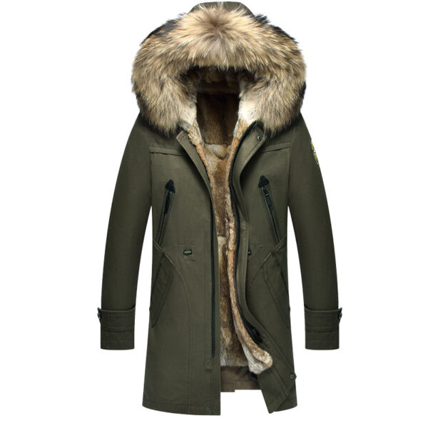 Long coat in fur liner - Image 4