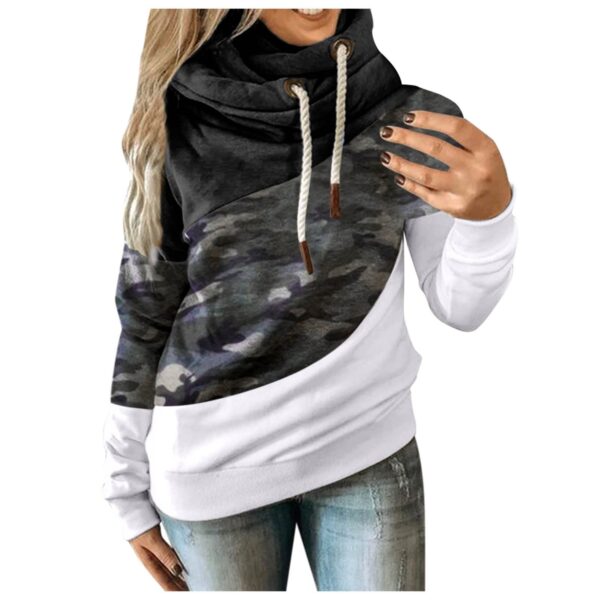 Hoodies Women Camouflage hoodie Sweatshirt - Image 4