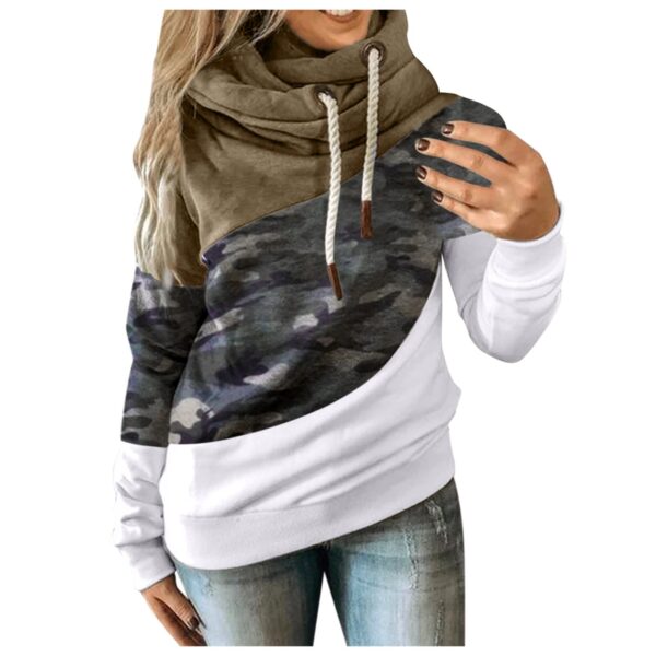 Hoodies Women Camouflage hoodie Sweatshirt - Image 5