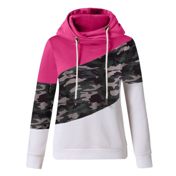 Hoodies Women Camouflage hoodie Sweatshirt - Image 2