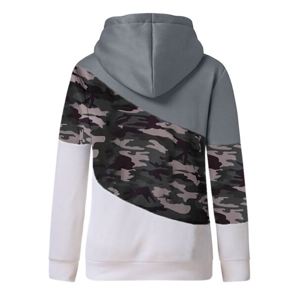 Hoodies Women Camouflage hoodie Sweatshirt - Image 3