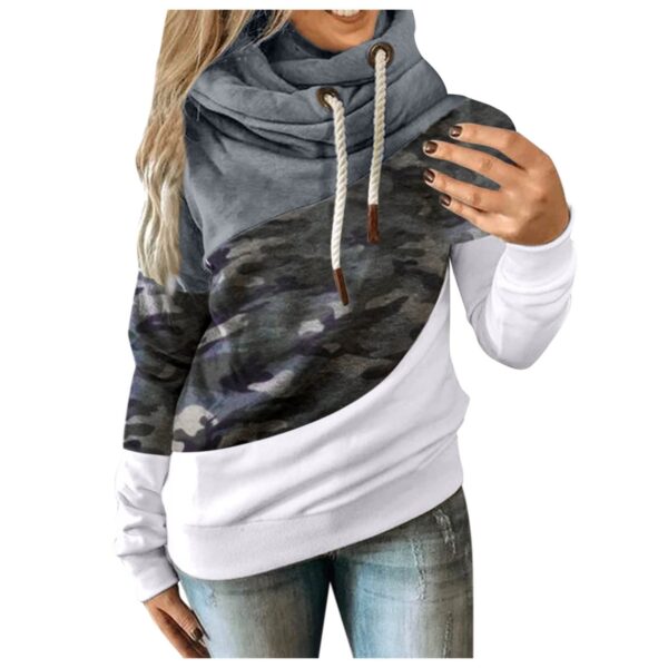 Hoodies Women Camouflage hoodie Sweatshirt - Image 6