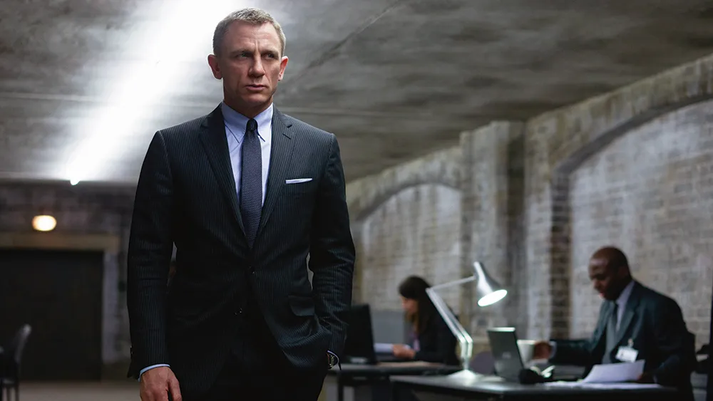 Daniel Craig in the James Bond movie franchise