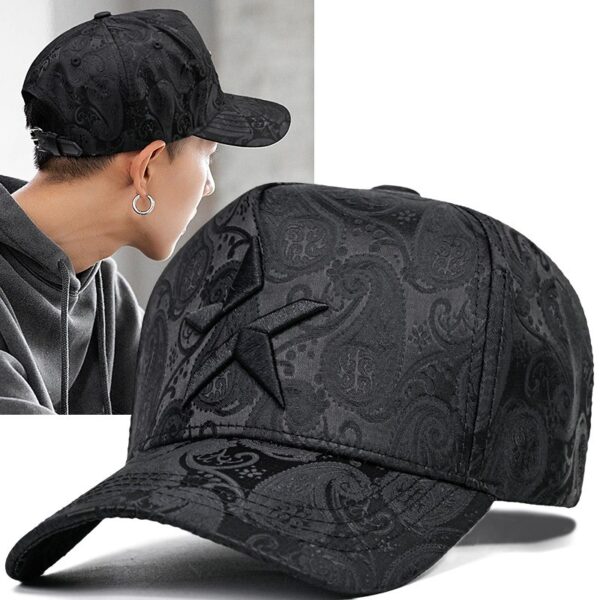 New High Top Baseball Cap Female - Image 2