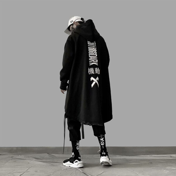 Hooded trench coat - Image 5