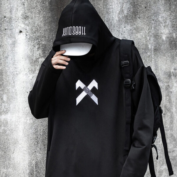 Hooded trench coat - Image 2