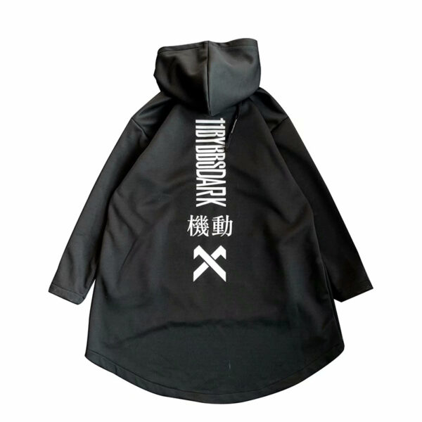Hooded trench coat - Image 3