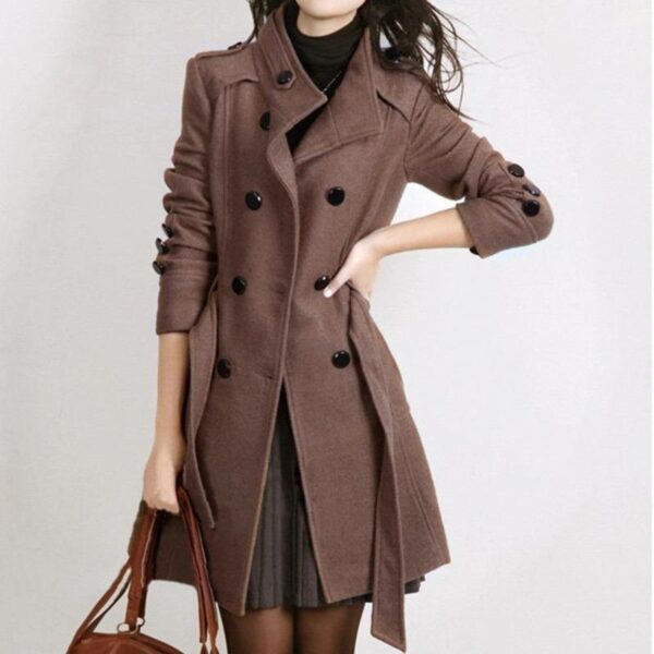 Ladies Jackets Wool Coats - Image 6