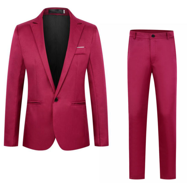 Suits For Wedding Tuxedo Clothes Jacket Men Suit - Image 3