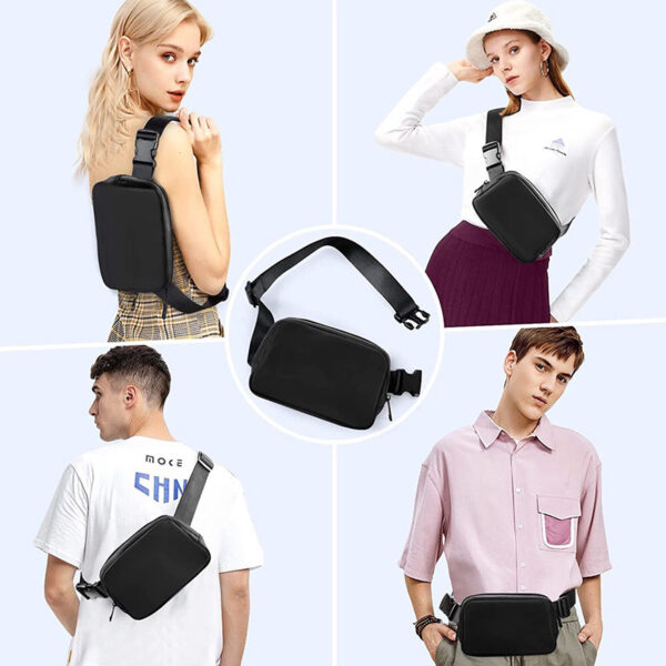 Belt Waist Bag Crossbody Fanny Packs For Women Shoulder Crossbody Chest Bag - Image 2