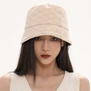 Vintage Washed Spray Horse  Presbyopia Denim Bucket Hat