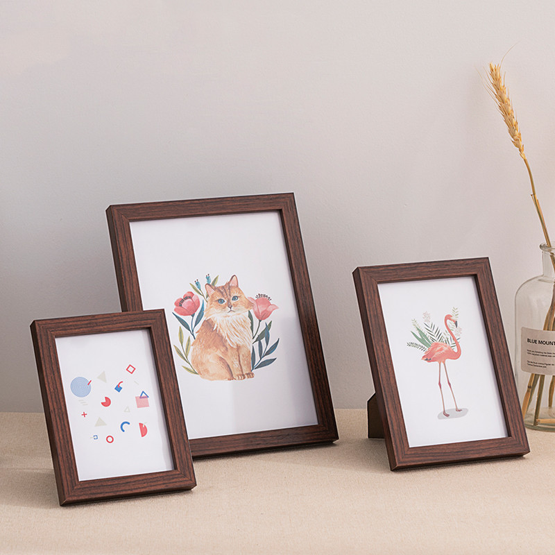 Simple Wooden Photo Frame Set Up Wall Picture - Image 5
