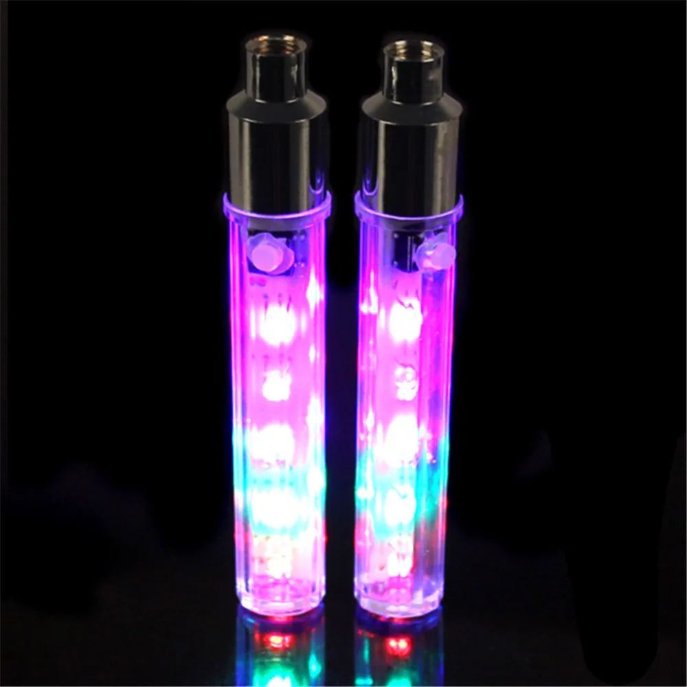 Bike Wheel Lights Car Tire Valve Stems Caps Bicycle Motorcycle Waterproof Tyre Spoke Gleam Light Cool Reflector Accessories For Men Women Kids - Image 6
