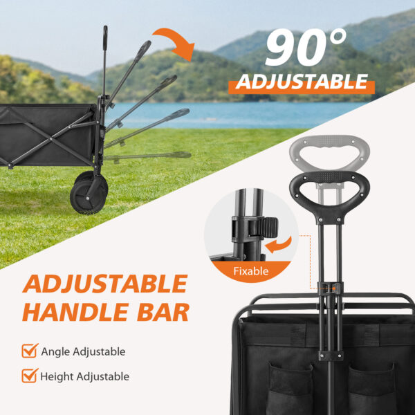 Foldable Carriage For Camping And Shopping - Image 6