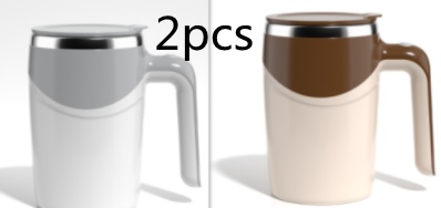 Rechargeable Model Automatic Stirring Cup Coffee Cup High Value Electric Stirring Cup Lazy Milkshake Rotating Magnetic Water Cup - Image 10