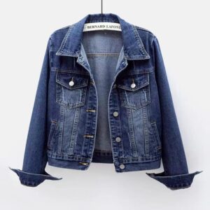 Denim Coat Women's Short Slim Jacket