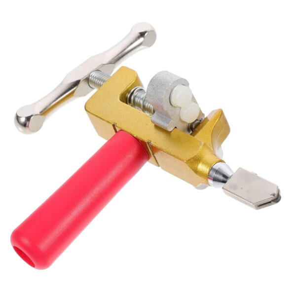 2 In 1 Glass Tile Cutter Hand Tool With Glass Breaking Pliers, Mirror Cutting Kit With 3 Tungsten Steel Blade For Home DIY Cutting Glass - Image 6