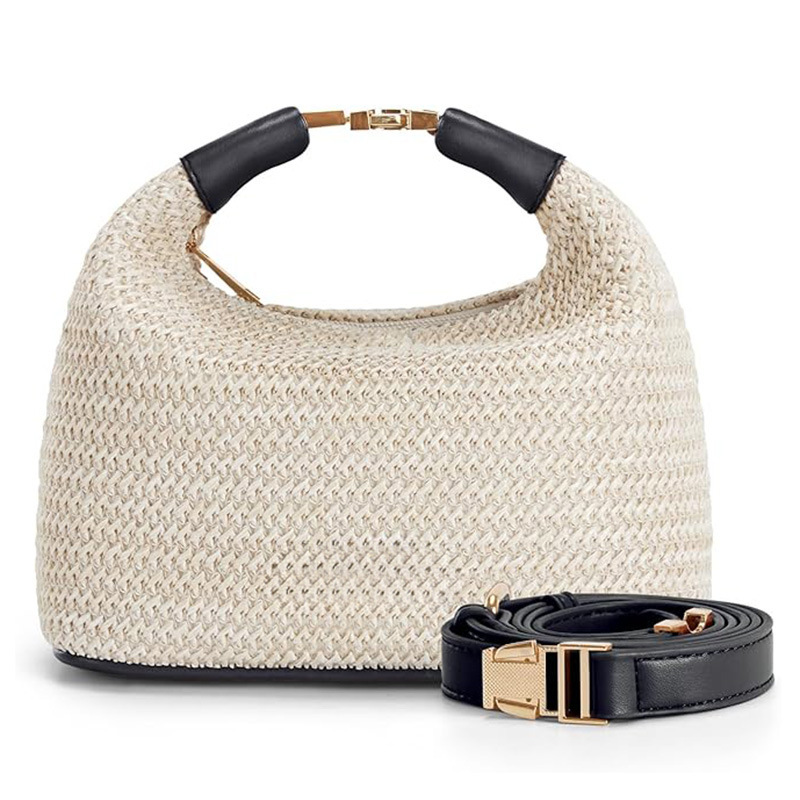 Simple Casual All-match Straw Shoulder Bag Crossbody Women's Bag - Image 9