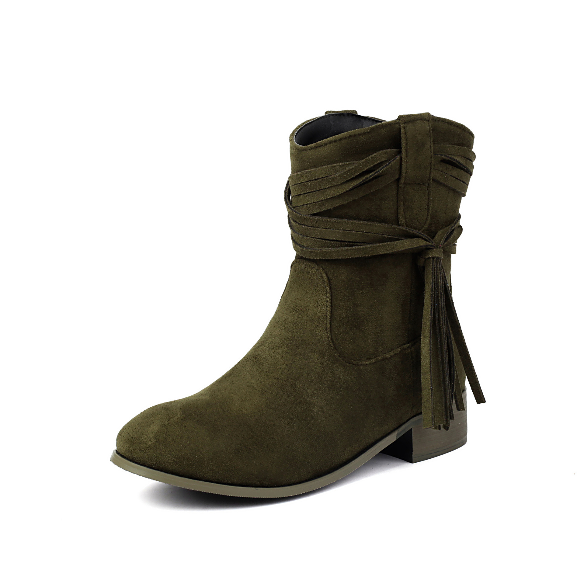 Tassel Women's Casual Ankle Boots - Image 3