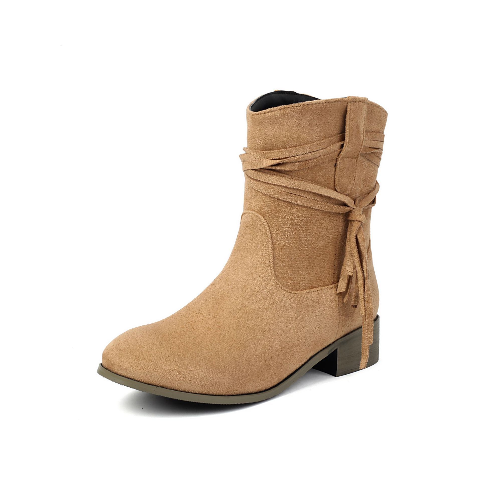 Tassel Women's Casual Ankle Boots - Image 4