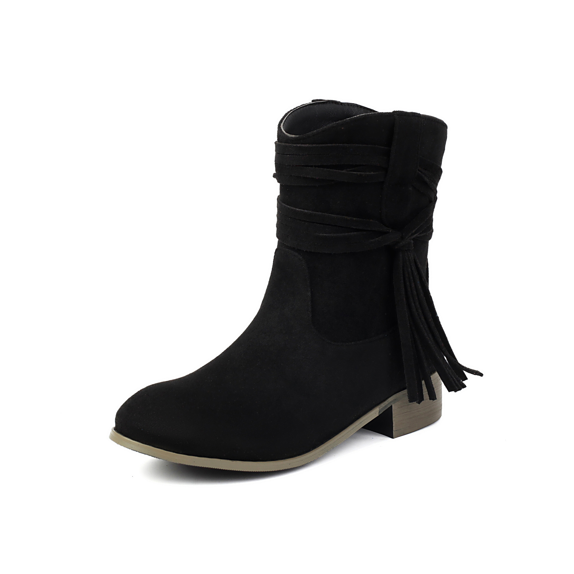 Tassel Women's Casual Ankle Boots - Image 8