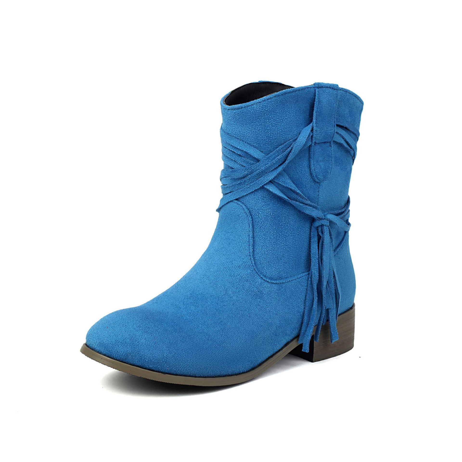 Tassel Women's Casual Ankle Boots - Image 10