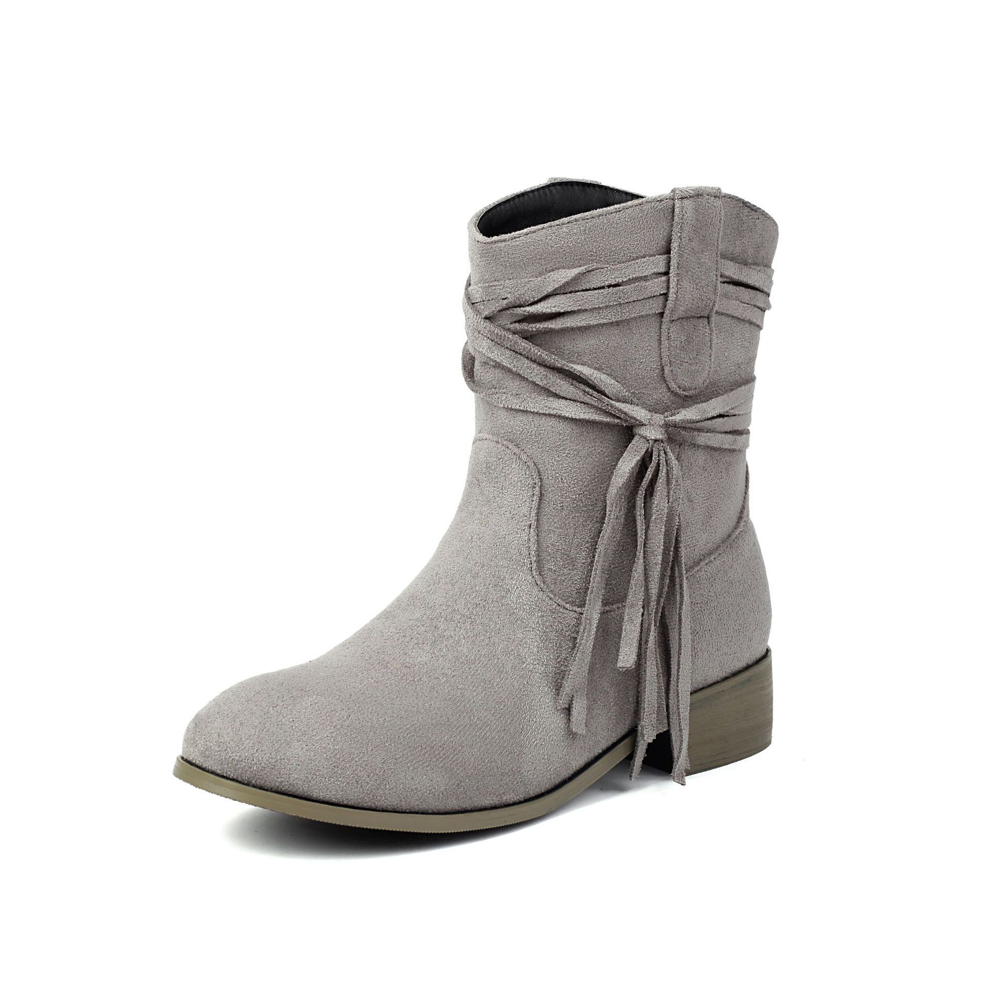 Tassel Women's Casual Ankle Boots - Image 7